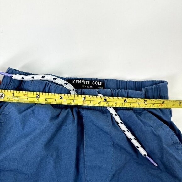 Kenneth Cole Size 4 Blue Toddler Shorts Elastic with Drawstring 100% Cotton - Picture 4 of 6